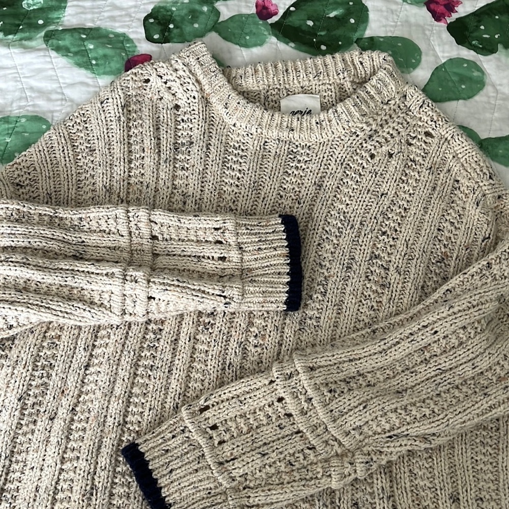 Loose knit Aerie cable sweater